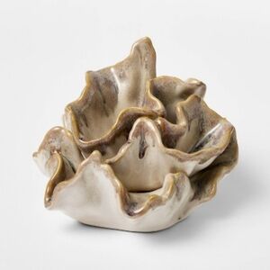 Threshold Designed With Studio McGee Coral Ceramic Decorative Object -